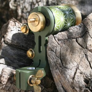 Military green big asanoha hc